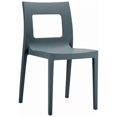 thumbnail image 1 of Siesta ISP026-DGR Lucca Chaise de Salle à Manger Gris Foncé - Lot de 2, 1 of 4