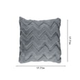 thumbnail image 3 of Ohufall 18x18 Soft Furry Fuzzy Throw Pillow Cover Decorative For Couch And Cottages, 3 of 7