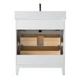thumbnail image 6 of Vanity Art 30" Bathroom Vanity with Sink and Engineered Marble Top, Freestanding Storage Cabinet with 2 Drawers and 1 Flip Down Tray, 6 of 8