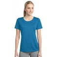 thumbnail image 1 of Sport-Tek Tee-Shirt Col Rond pour Femmes, Bleu Wake Heather, TTG, 1 of 4