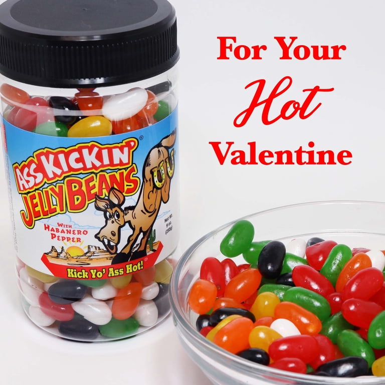 【KOKOさん専用】Ja3 jelly bean 28.0 新品未使用 ASS KICKIN' Spicy Red Habanero Jellybeans - 9 Oz Resealable Jar