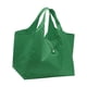 thumbnail image 4 of Bolsa de compras reutilizable para comestibles, tela Oxford lavable y resistente, bolsa de compras plegable de gran capacidad, Color sólido Verde, 4 of 8