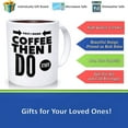 thumbnail image 3 of First I Drink Coffee Then I Do Stuff Mug Funny Rabbit Cup Gift For Coffee Lovers, Ceramic Novelty Coffee Mugs 11oz, 15oz Mug, Tea Cup, Gift Present Mug For Birthday, Christmas Thanksgivi, 3 of 4
