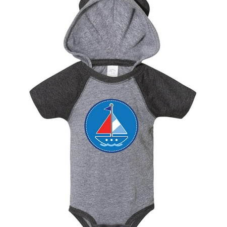 

Inktastic Sailing Nautical Sail Boat Gift Baby Boy or Baby Girl Bodysuit