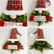 thumbnail image 2 of Elfo de Navidad con piernas largas Gnomos iluminados Muñeco enano Decoración colgante de Navidad (C) Sywqhk Libre de BPA, 2 of 9