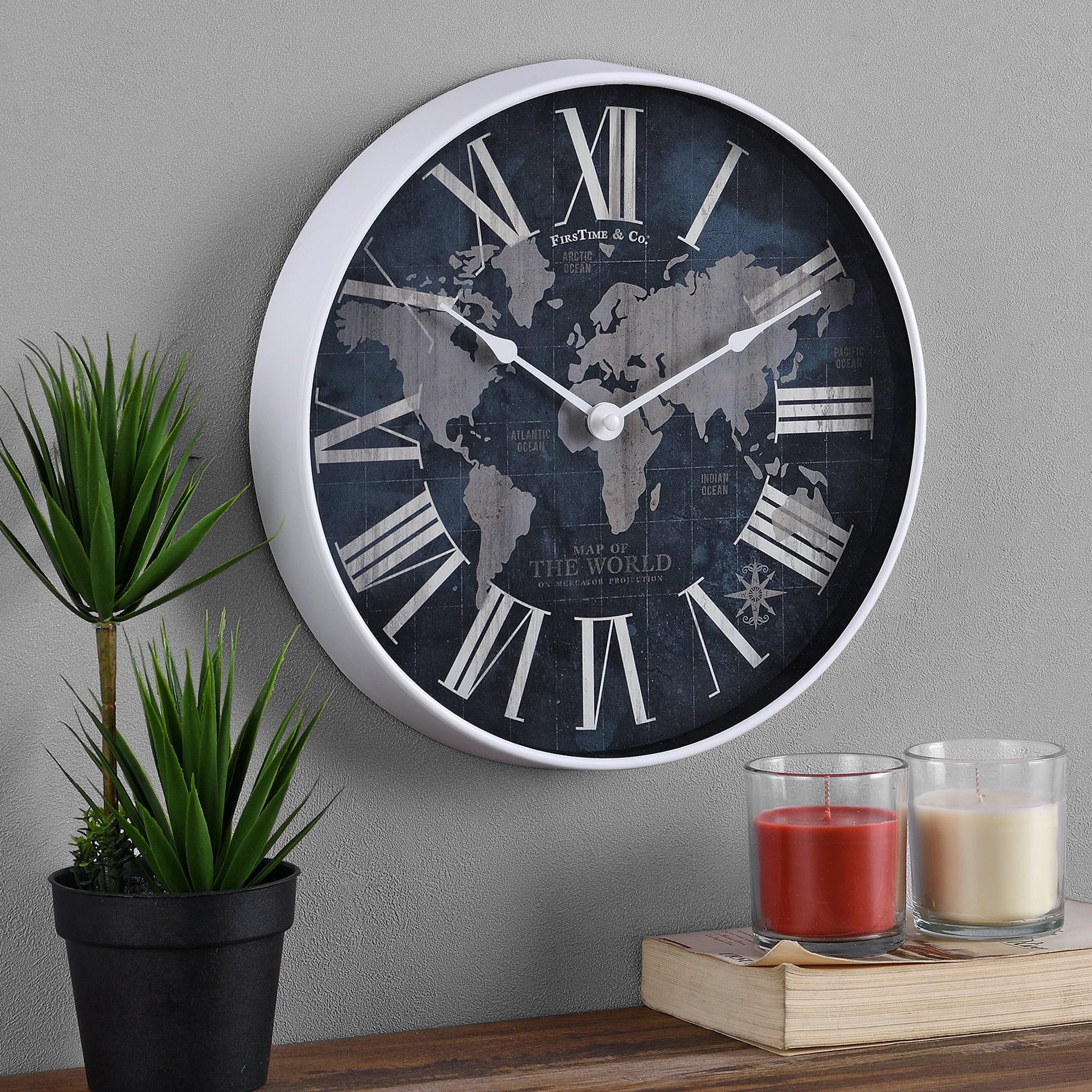 Novelty Tropical Fish Wall Clock Home Decoration Fashion Hanging Clock
