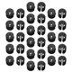 thumbnail image 1 of BESTYASH 100Ud Marcadores De Talla Para Plásticos Negros Con Resistente Para Organización Rápida, 1 of 6
