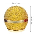 thumbnail image 4 of Rejilla de micrófono con cabezal esférico, 4 unidades, malla de repuesto para SM58, 4 of 7
