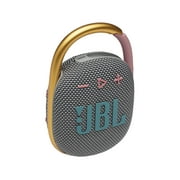 JBL Clip 4 Gray Bluetooth Speaker and divvi Case Kit