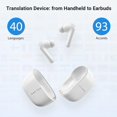 thumbnail image 2 of Auriculares traductores de idiomas Timekettle M3: traductor bidireccional con aplicación para 40 idiomas y 93 acentos. Traductor en línea y sin conexión para explorar la vida de expatriado con li, 2 of 5