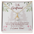 thumbnail image 3 of To My Girlfriend One in Million Alluring Ribbon Necklace Message Card, 3 of 7