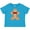 Turquoise, variant on Inktastic Cute Gingerbread Man with Red Plaid Bowtie Boys or Girls Baby T-Shirt