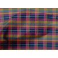 thumbnail image 3 of oneOone Cotton Poplin Fabric Madras Check Decor Fabric Printed BTY 56 Inch Wide, 3 of 3