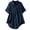 Navy, variant on Kezqiaxn Button Down Shirts for Women Short Sleeve Collared Loose Blouse with Pocket Summer Tops Dressy Casual Plus Size Fashion