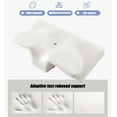 thumbnail image 3 of Restora Cervical Pillow - Restora Pillow, 2026 New Upgrade 2 in 1 Orthopedic Memory Foam Cervical Pillow for Neck Pain Relief, Neck Support Pillows for Sleeping, Necks Elevation Design (White), 3 of 7