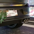 thumbnail image 6 of License Plate, Leafy "Mama" Graphic Decorative Front,Personalized Stainless Steel License Plate Cover For Men Women,12.2" X 6.2", 6 of 6