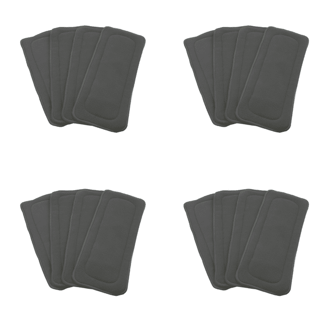 Pañal 1pc Reutilizable 4 Capas Inserto Carbón Bambú Uso Tela para Bebé