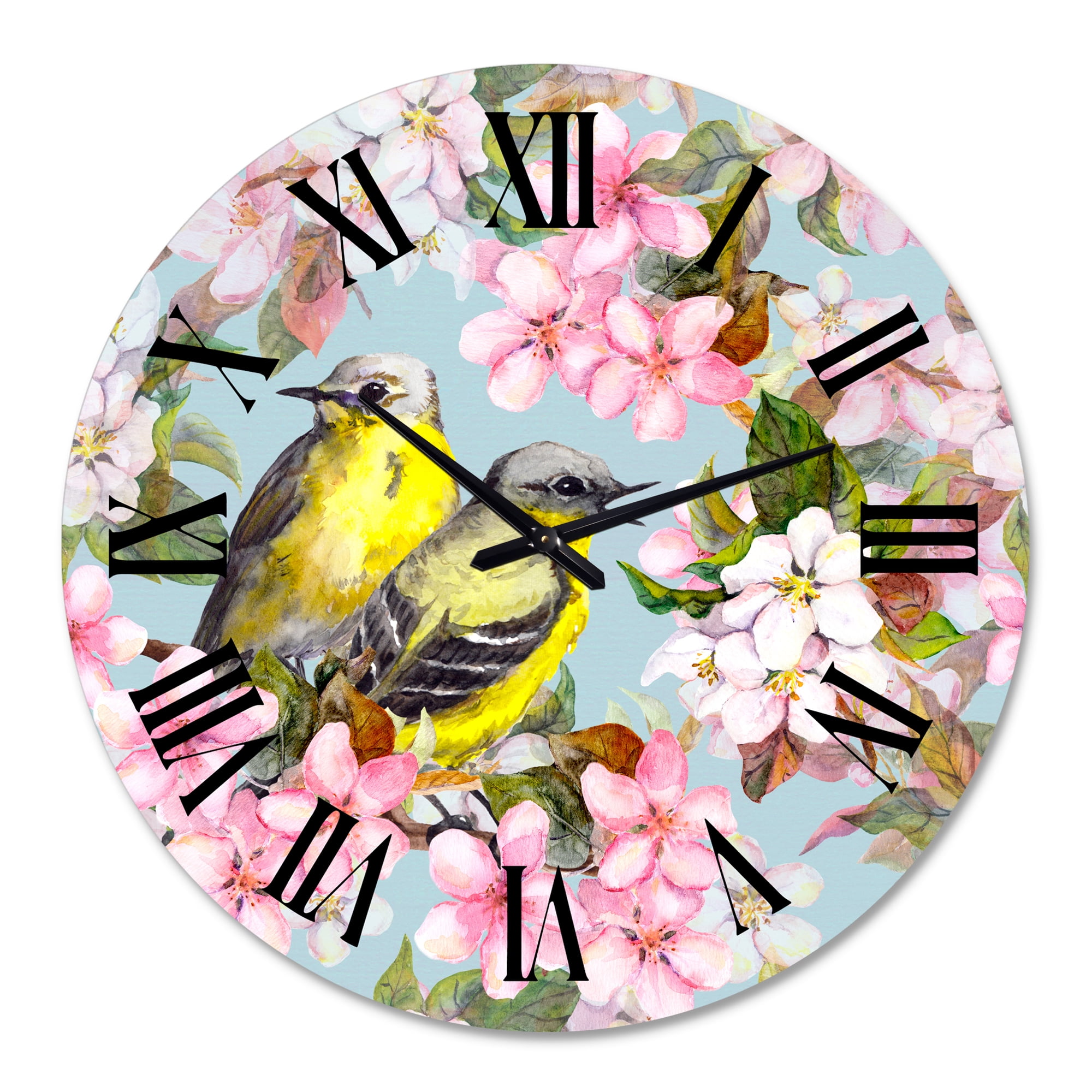 Designart 1 in Quartz Traditional Wall Clock