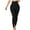 Black, variant on SwiftWear Women's Workout Leggings Solid Color High Waisted Yoga Pants Seamless Tummy Control Leggings S