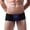 Dark Blue, variant on HUPOM Men'S Underwear Underwear For Men Pack Low waist Drop Waist Solid Boxer Briefs Black L