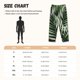 thumbnail image 3 of Balery Tropical Palm Leaves1 Pantalones de pijama para mujer, pijamas ultraligeros, pantalones de estar por casa-Medium, 3 of 6