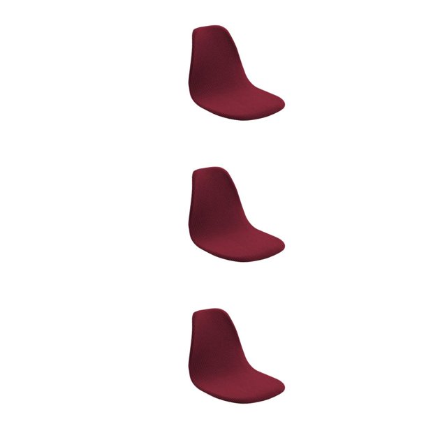 Matsuzay Funda elástica para silla, Protector de asiento, accesorio para muebles, funda, funda para cocina, restaurante, banquete, comedor, vino tinto Type1 NO1 Matsuzay CBP440022