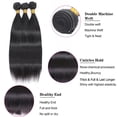 thumbnail image 3 of Hair Bundles Younghann, lacio brasileño, 20 cm, negro natural, 3 of 5