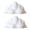 White 2pcs, variant on 1/2Pcs 3D Printed Cloud Photo Holder, Picture Display Stand Home Office Desktop Decoration