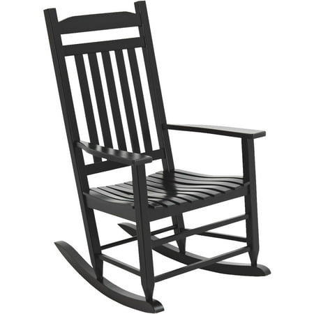 Jack Post KN-28B 34-1/2" x 26-1/2" x 47" Black Knollwood Rocker