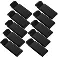 thumbnail image 1 of unbranded 10Ud Clip De Metal Negro Para Cinturón Portátil Uso Exterior Compatible Con Teléfono Y Bolsas, 1 of 7