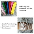 thumbnail image 6 of Birthday Gifts Children's Wedding Dress Satin Sequins Children's Wear Children Long Gloves Princess Skirt Accessories Full Finger Mittens Stage Gloves PURPLE, 6 of 8