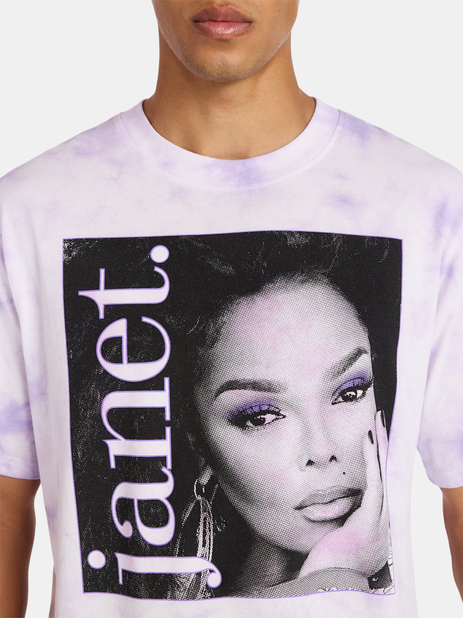 Janet Jackson Oversized Boxy Fit Pride Graphic Tee Shirt, Men's