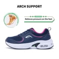 thumbnail image 4 of Artlea Women's Walking Shoes with Arch Support Orthotic Tennis Shoes for Plantar Fasciitis Women Fashion Sneakers for Foot Pain Relief, Size 6.5-11, 4 of 7