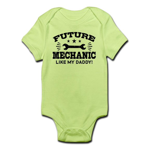 CafePress - Future Mechanic Infant Bodysuit - Baby Light Bodysuit