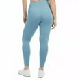 thumbnail image 2 of Danskin Women's High Rise Contour Bonded Ankle Leggings Smoke Blue M, 2 of 3