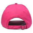 thumbnail image 3 of DALIX Cappuccino Hat Coffee Cup Womens Baseball Cap in Hot Pink, 3 of 5