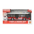 thumbnail image 1 of Autobús eléctrico para niños, con sonidos y luces, 28 cm, rojo, 1 of 2