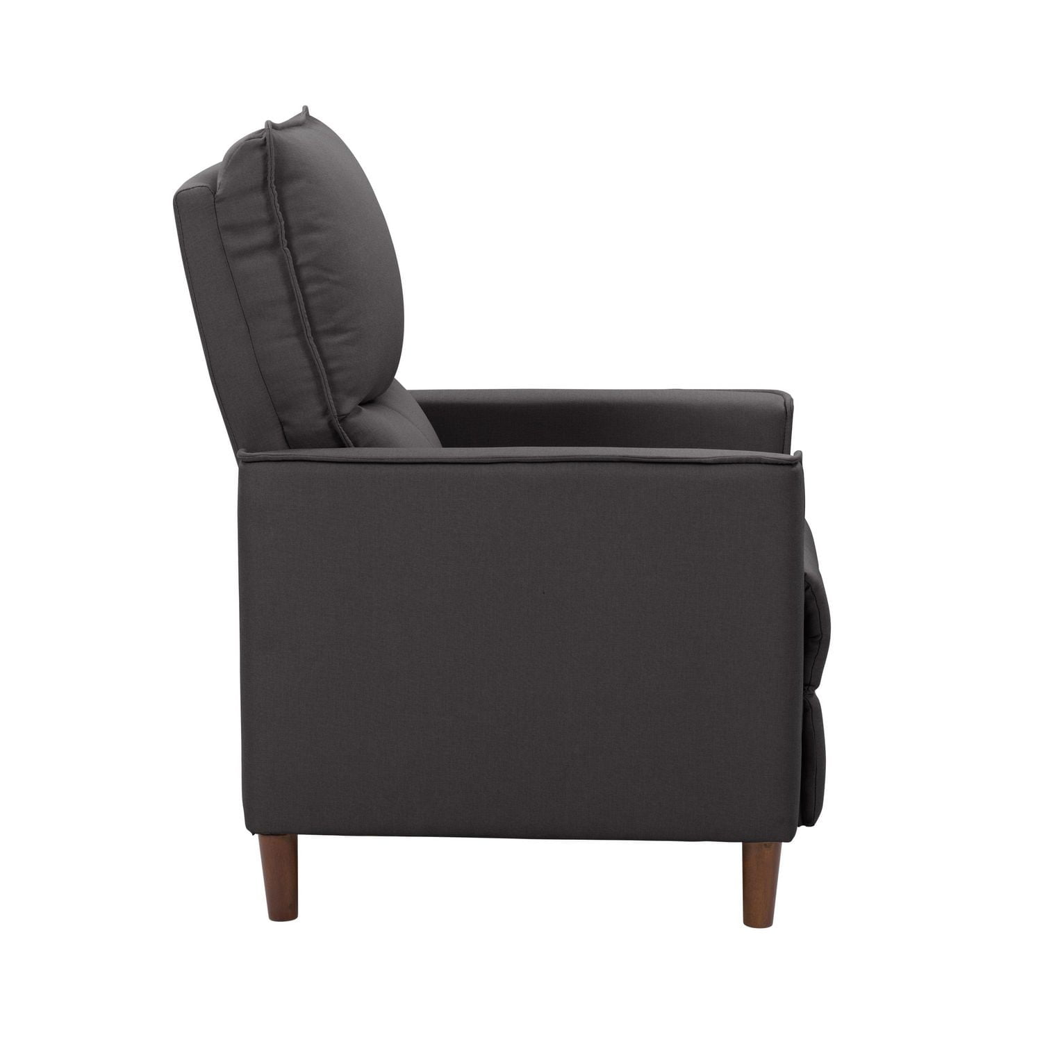 CorLiving Alder Upholstered Indoor Push Back Manual Recliner