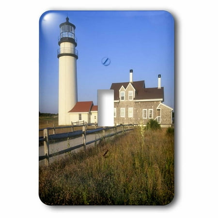3dRose North Turo Lighthouse, Cape Cod, Massachusetts - US22 RKL0000 - Raymond Klass, 2 Plug Outlet Cover