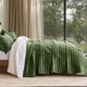 thumbnail image 2 of Juego de edredón RECYCO Luxury Velvet Full Queen con 2 fundas Loden, 2 of 7