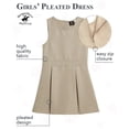 thumbnail image 2 of Beverly Hills Polo Club Girls School Uniform Dress - Sleeveless Pleated Girls Dresses for School 2 Pack, 2 of 7