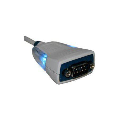 ftdi us232r-100-bulk, cable, assembly; usb-rs232; 9 cond; 24awg; 1m; usb-a, db9 male; w/leds