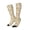 1 Black, variant on Women Crew Soft Moisture-wicking Socks Hippie Bee Honeycomb Pattern Design Cotton Socks, One Size fit All