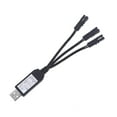 thumbnail image 2 of HONCLL 2AA + AAA Battery Eliminator USB Power Supply Cable Replace 1-4pcs 1.5V Battery, 2 of 21