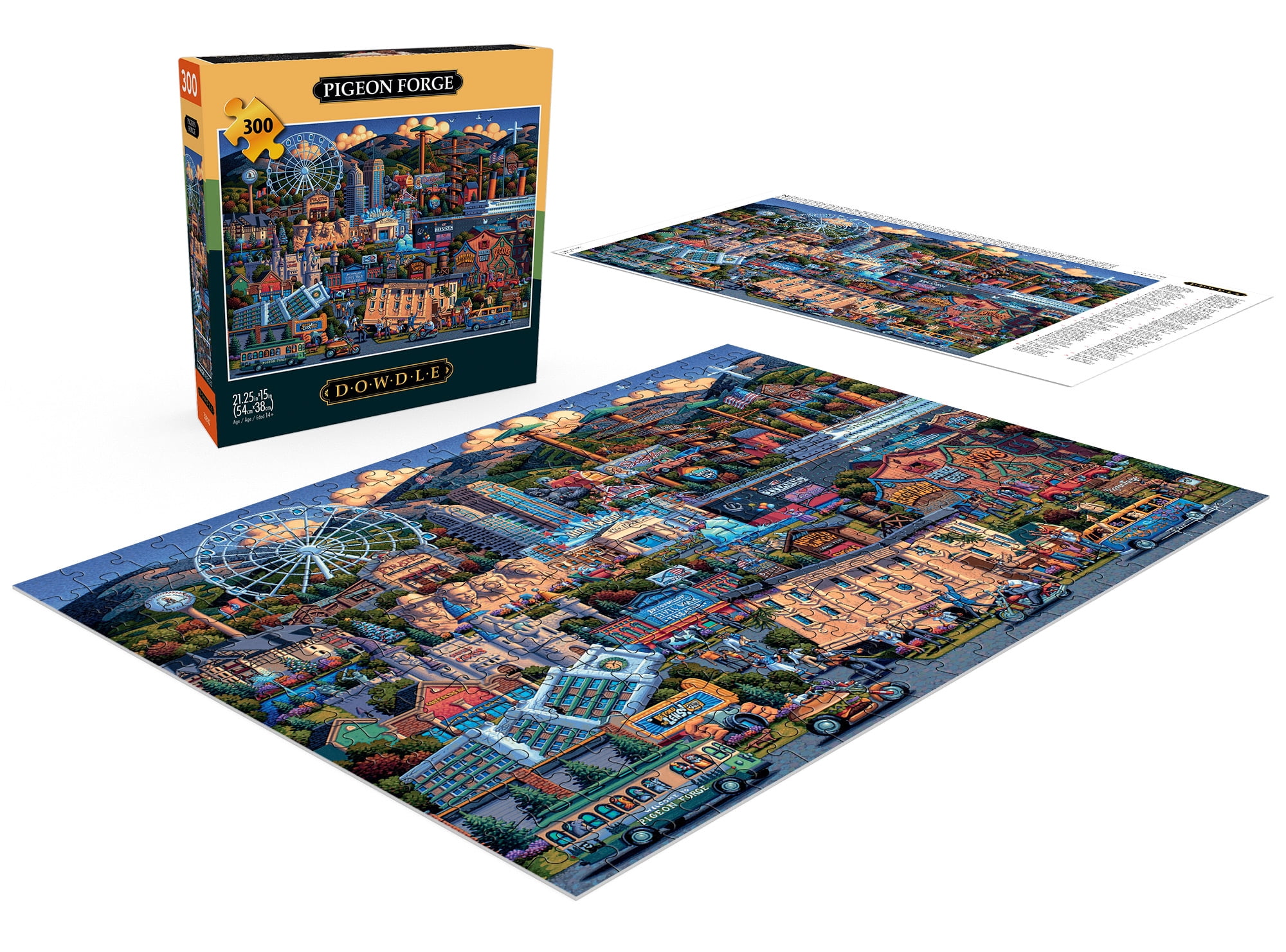 Buffalo Games 300-Piece Dowdle Balloons over Paris Adult