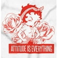 thumbnail image 2 of Betty Boop Attitude & Everything Women Plus Size Sweatshirt Brisco Brands 4X, 2 of 6