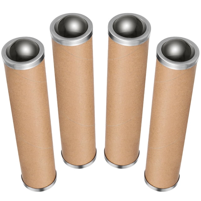 OULII 4Sets DIY Paper Kaleidoscope Supplies Light Brown Kraft for Projects