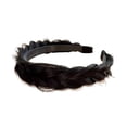 thumbnail image 1 of Diadema para El Cabello, Diadema Ancha, Peinado para El Cabello, Banda para El Cabello Gruesa, Banda para El Cabello para M Negro, 1 of 8