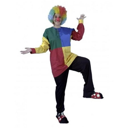 Alexanders Costumes 26-280 Checkered Clown Shirt,