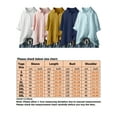 thumbnail image 2 of UKAP Plus Size Cotton Linen Loose Blouse Tops For Women Button Down Casual Summer Tops Short Sleeve Polo-Neck Linen Shirt Summer Tee Shirts Blouse, 2 of 2